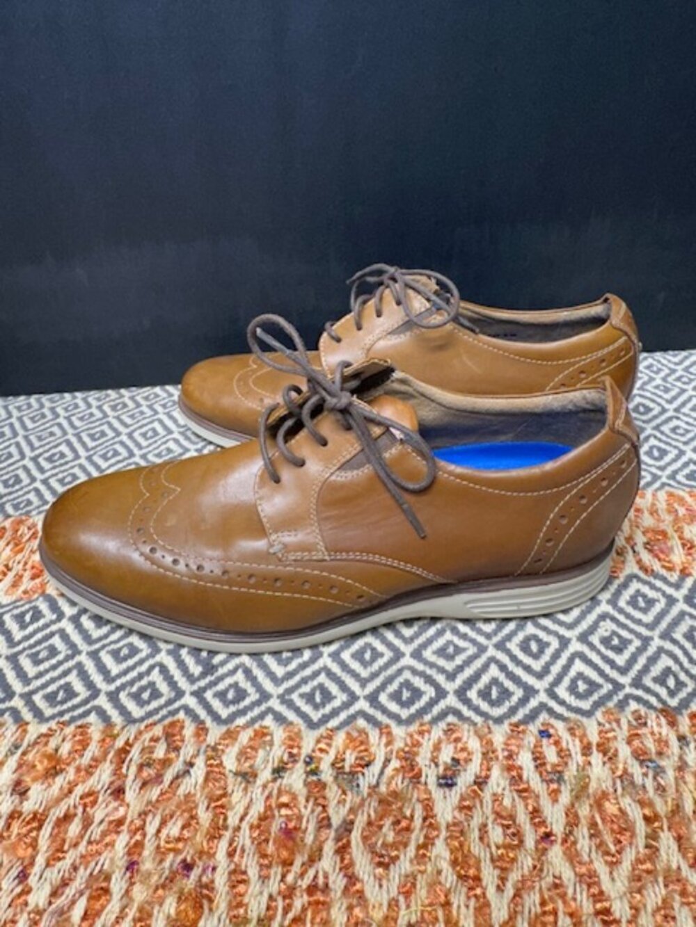 Nunn Bush New Haven Wing-tip Oxfords Men's Size 8
